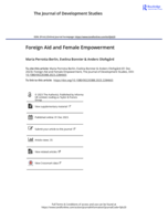Foreign Aid and Female Empowerment