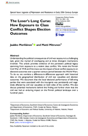 The Loser’s Long Curse: How Exposure to Class Conflict Shapes Election Outcomes