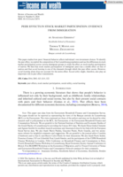 Peer Effects in Stock Market Participation: Evidence from Immigration