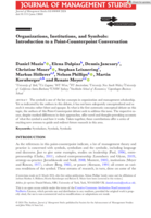 Organizations, Institutions, and Symbols: Introduction to a Point-Counterpoint Conversation