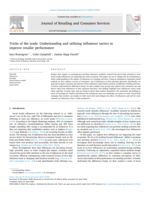 Tricks of the trade: Understanding and utilizing influencer tactics to improve retailer performance