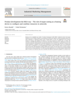 Product development the IKEA way: The role of target costing as a framing device to configure and combine resources in networks