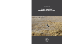 Essays on Costly Information Acquisition