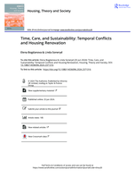 Time, Care, and Sustainability: Temporal Conflicts and Housing Renovation