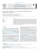 Who drives the creation of a novel vision? The role of individual insights and the ability of “letting go”