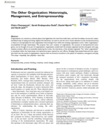 The Other Organization: Heterotopia, Management, and Entrepreneurship