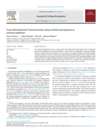 Toxic Metal Injustice? Socioeconomic status at birth and exposure to airborne pollution