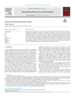 Case law in European merger control
