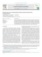 Boosting trade in environmental goods. Evidence from provisions in free trade agreements