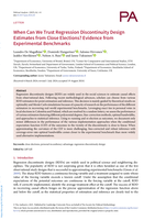 When Can We Trust Regression Discontinuity Design Estimates from Close Elections? Evidence from Experimental Benchmarks