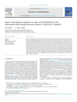 Japan’s international cooperation on smart city development in Asia: International effort beneath the smart rhetoric in India and in Thailand