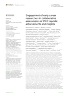 Engagement of early career researchers in collaborative assessments of IPCC reports: Achievements and insights