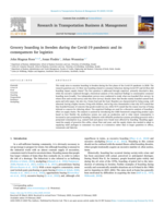 Grocery hoarding in Sweden during the Covid-19 pandemic and its consequences for logistics