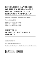 Achieving Sustainable Markets