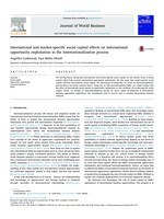International and market-specific social capital effects on international opportunity exploitation in the internationalization process