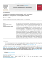 A theoretical exploration of positionality and " Interrelated Shadows " in management accounting field research