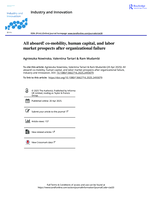 All aboard! co-mobility, human capital, and labor market prospects after organizational failure