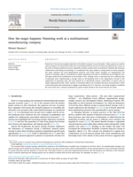 How the magic happens: Patenting work at a multinational manufacturing company