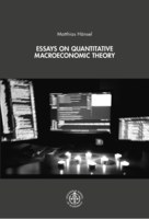 Essays on Quantitative  Macroeconomic Theory