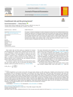 Conditional risk and the pricing kernel