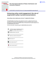 Enhancing online retail engagement: The role of augmented reality in product presentations