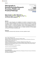 Ethnography in Entrepreneurship Research: Promises, Pitfalls, and Practical Pathways