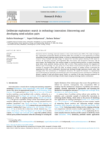 Deliberate exploratory search in technology innovation: Discovering and developing need-solution pairs
