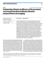 Enhancing climate resilience with proximal cues in personalized climate disaster preparedness messaging