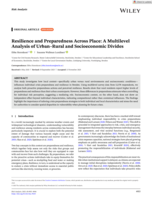 Resilience and Preparedness Across Place: A Multilevel Analysis of Urban-Rural and Socioeconomic Divides