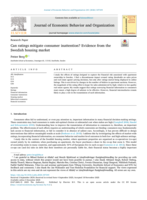 Can ratings mitigate consumer inattention? Evidence from the Swedish housing market