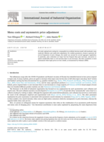 Menu Costs and Asymmetric Price Adjustment