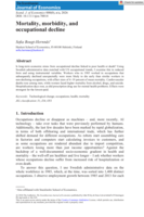 Mortality, morbidity, and occupational decline