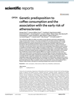 Genetic predisposition to coffee consumption and the association with the early risk of atherosclerosis
