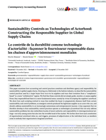 Sustainability Controls as Technologies of Actorhood: Constructing the Responsible Supplier in Global Supply Chains