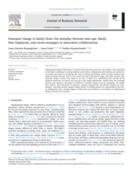 Emergent change in family firms: the interplay between start-ups, family firm employees, and owner-managers in innovation collaborations
