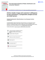 Online retailer image and customers' willingness to pay a premium: A comparative analysis across six retail sectors