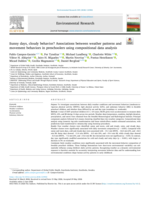 Sunny days, cloudy behavior? Associations between weather patterns and movement behaviors in preschoolers using compositional data analysis