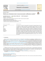Multiverse robustness tests in macroeconomic calibration models