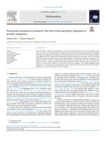 From green inventions to products: The role of firm and policy alignment in product integration