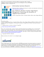 How Platform Workers Contest Algorithmic Management: Theorizing the Dynamics of Algoactivistic Practices
